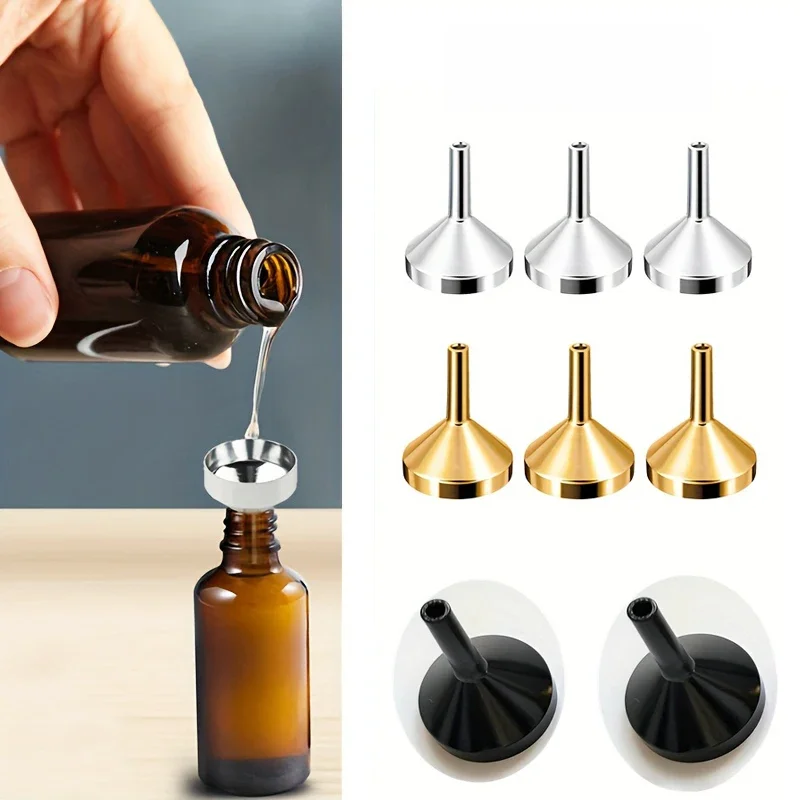 1/3/5 stuks hervulbare parfumfles trechter, mini parfum reisfles navulbaar, bodemvulling parfumdispenser - afbeelding 2