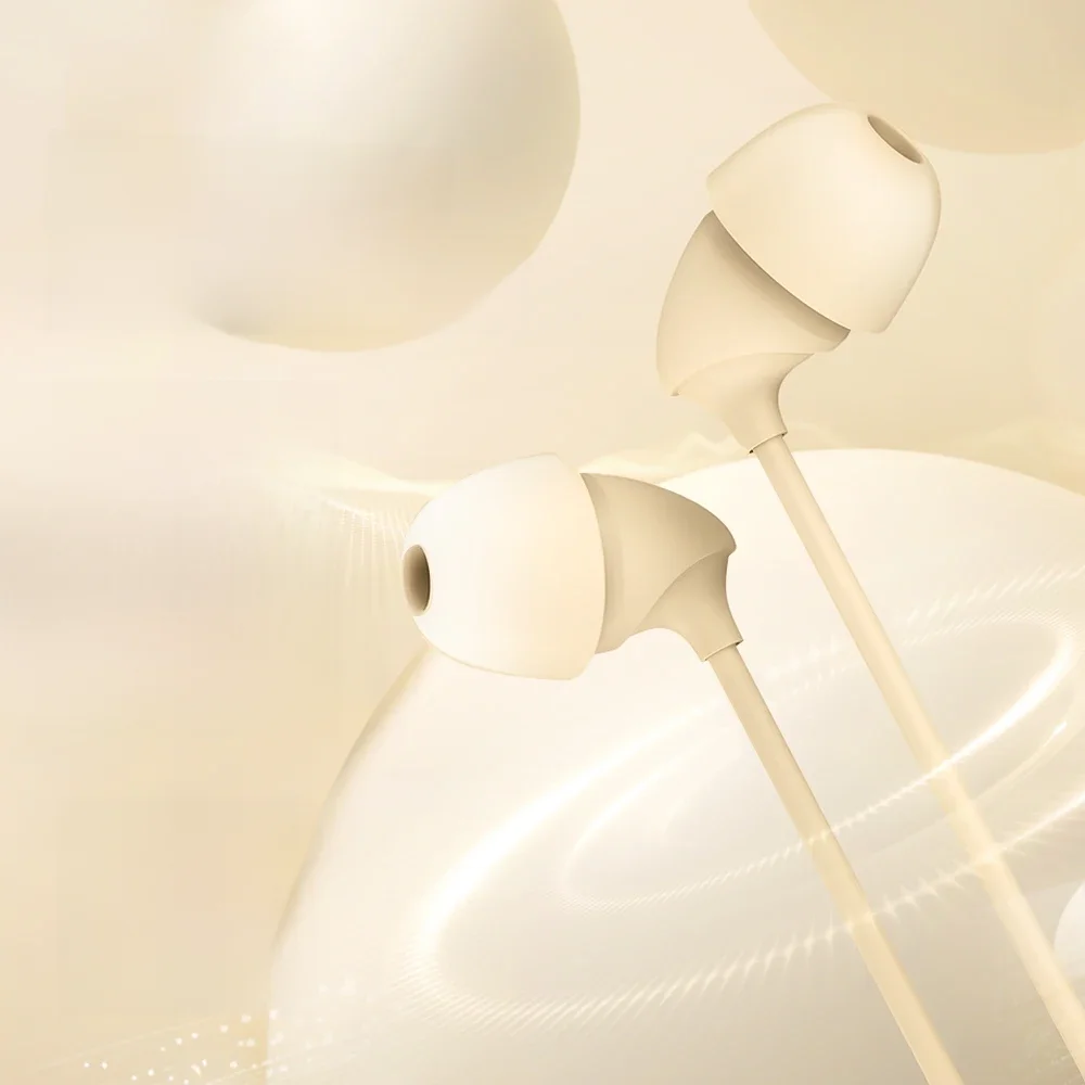 Écouteurs filaires de Type C/3,5mm, en Silicone souple, pour dormir, avec micro, mains libres, intra-auriculaires, hi-fi, pour téléphones mobiles