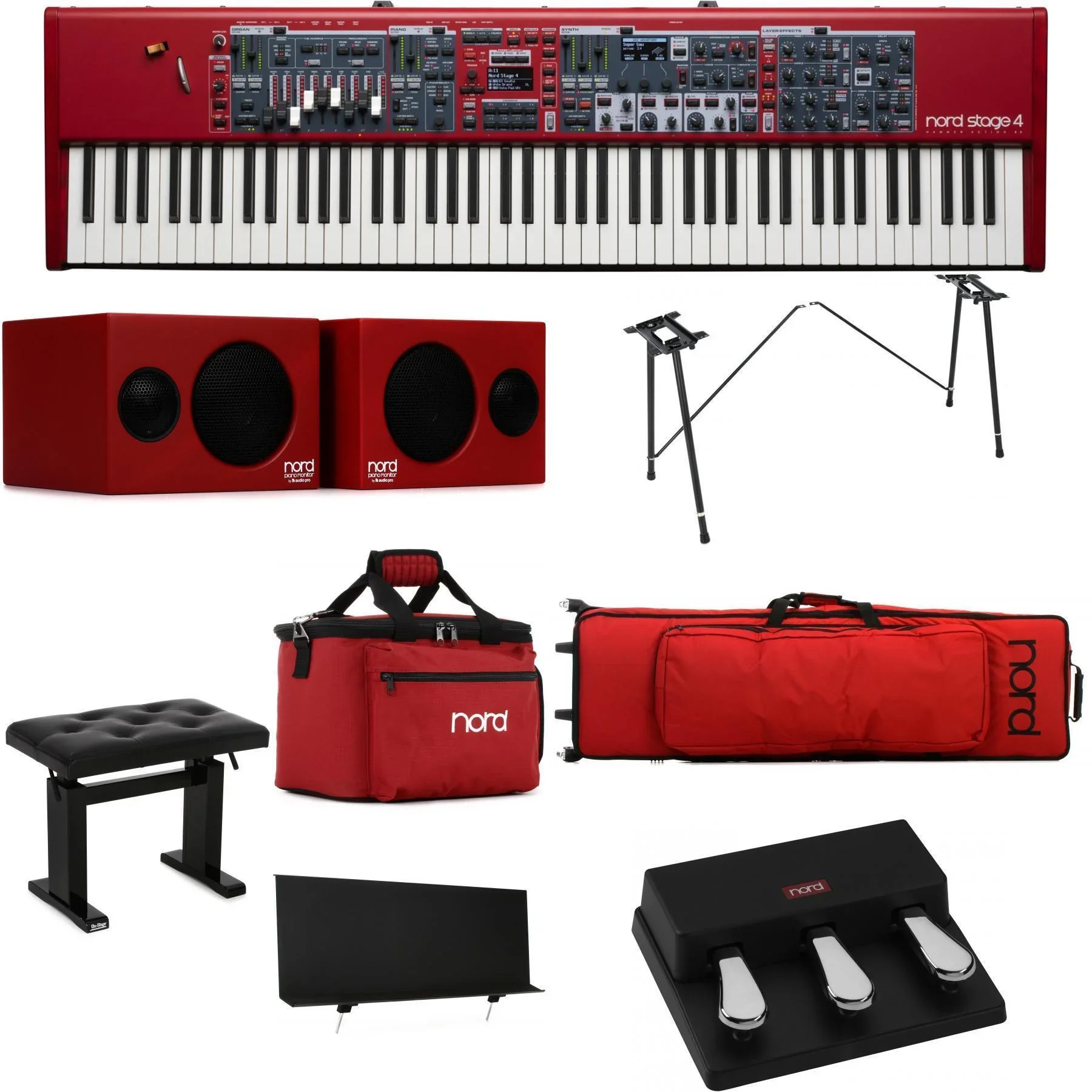 Heiße Angebote für die brandneue Nord Stage 4 88 Stage-Keyboard
