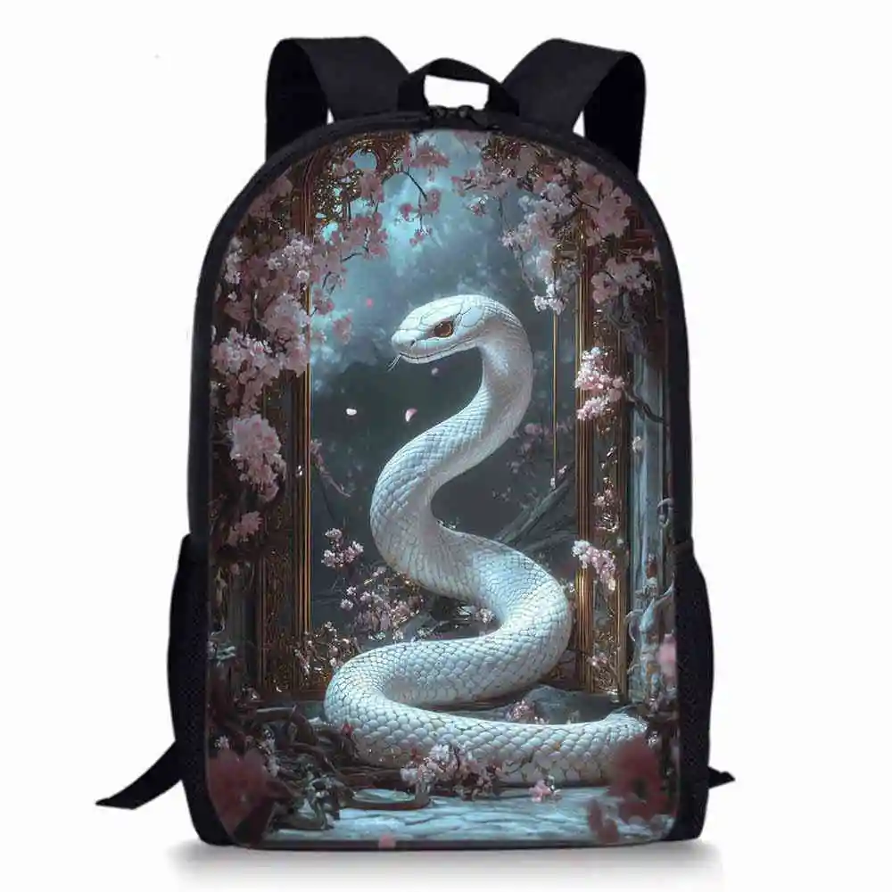 animal Snake pattern Childrens school backpack child bags for schoolbag boy girl youth