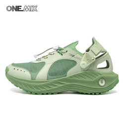 ONEMIX Unisex Summer Breathable Quick Dry Water Shoes Non Slip Outdoor River Trekking Lightweight Walking Sneakers