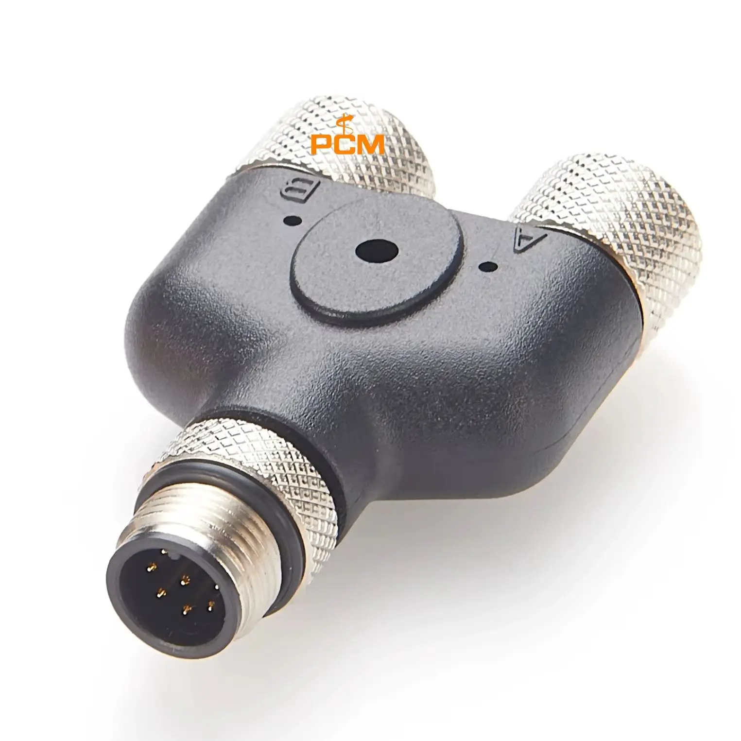 

M12 Splitter 8 pin Sensor Y Connector T-Connector M12 Male to 2 * M12 Female A code Adapter for PHOENIX CONTACT CSB-M1281M1281