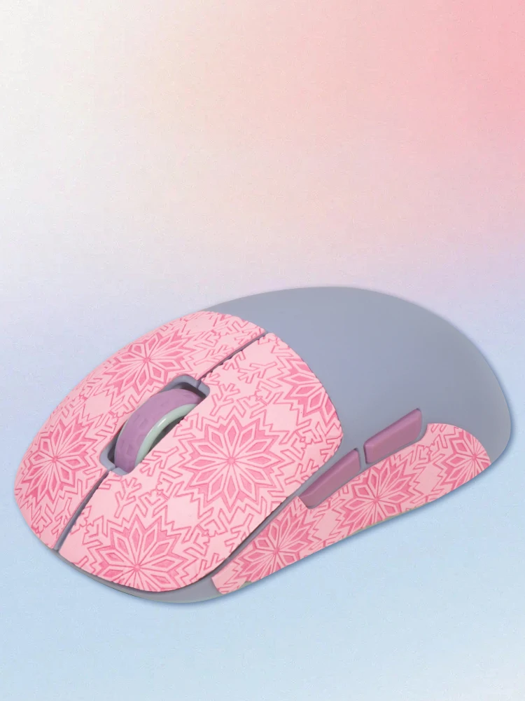 الفئران ملصق مكافحة زلة ماوس ملصق ل Xtrfy M8W ماوس لاسلكي كامل/نصف غطاء نمط الثلوج