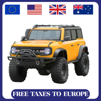 RC Crawler 1/10 Rc Car 4WD RTR HB R1001 with LED 2.4G Electric Remote Control Rock Buggy Off-road Vehicle Rc Cars for Adults