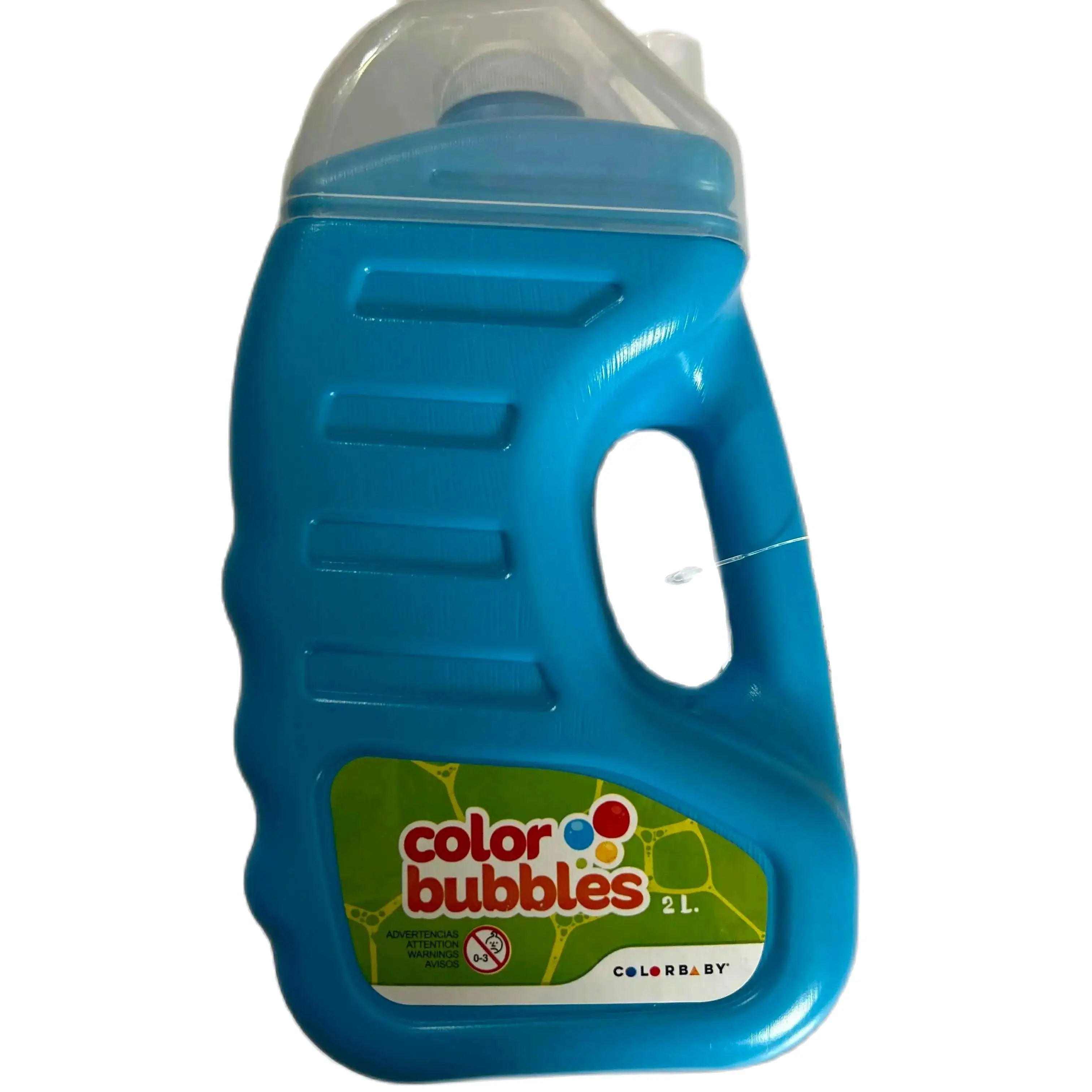 Color Baby Color Bubbles liquid bottle Bubbles 2 liters-outdoor game-perfect liquid to make the best Bubbles.