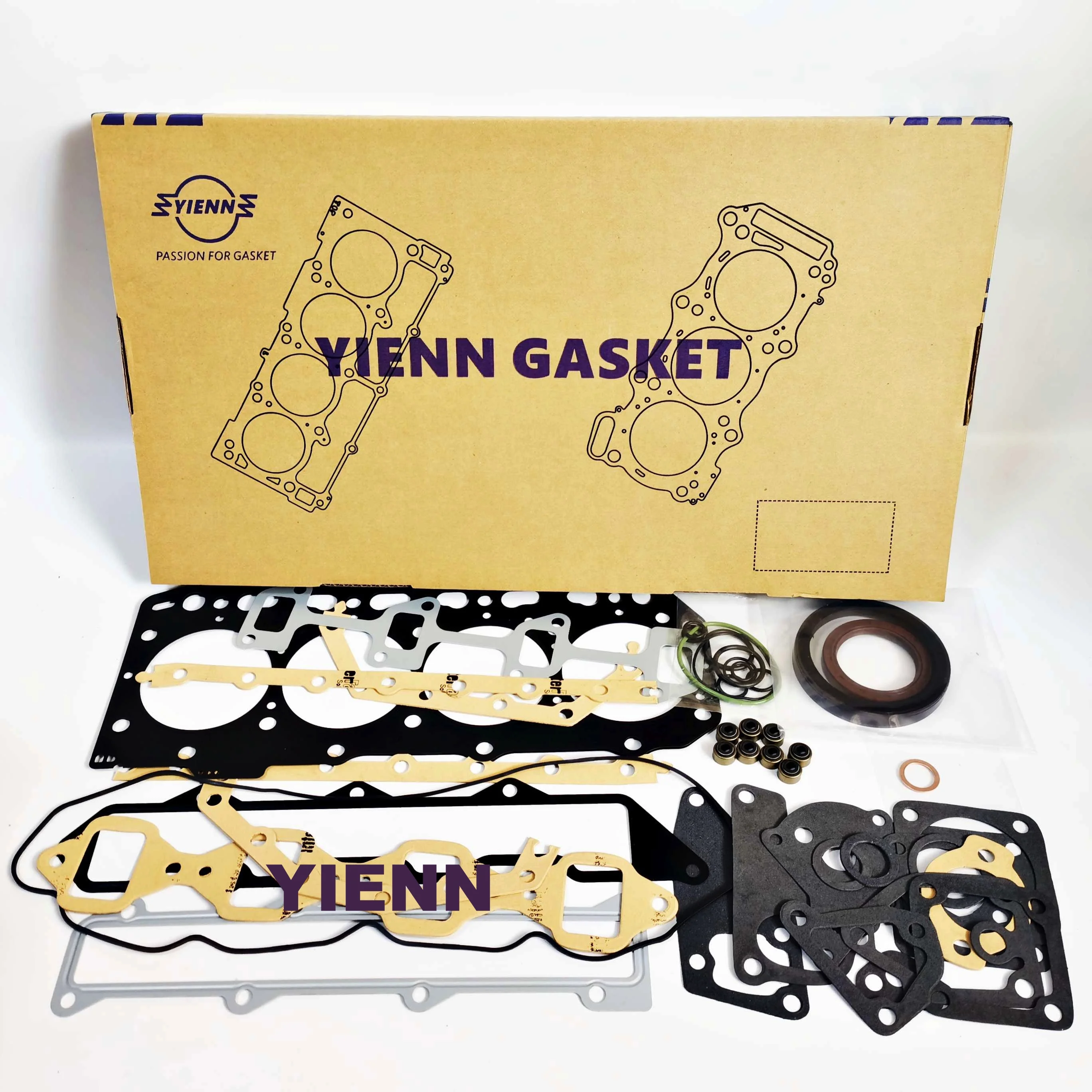 

4D84-2 4TN84 4TN84TL-RBS Full Gasket Set Or Head Gasket For Yanmar Engine Parts Excavator B6 B50W PC40-7 Tractor US45D F535D