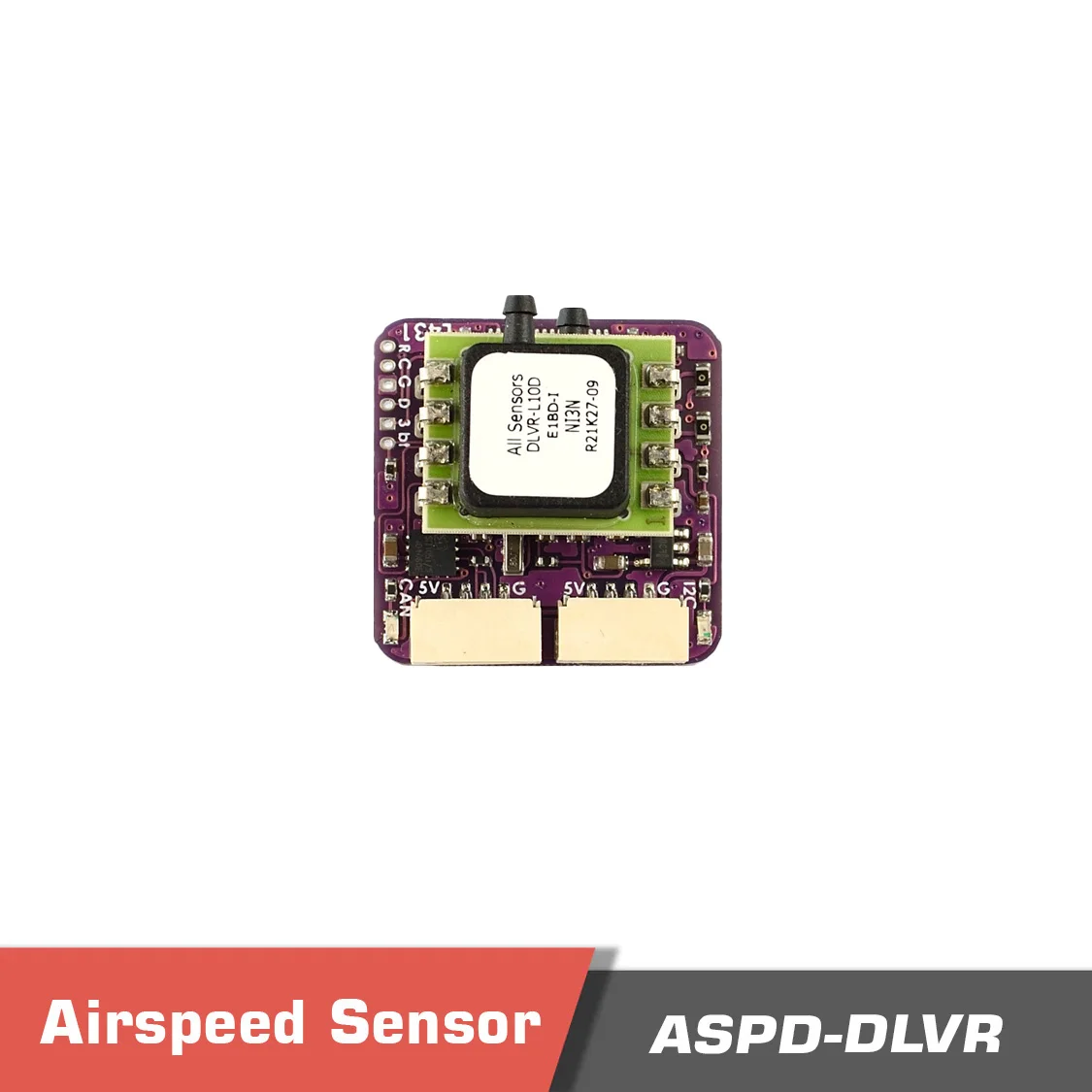 Mateksys ASPD-DLVR Digital Airspeed Sensor ArduPilot AP_Periph L431/F405/F303 CAN node