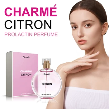 ROXELIS Prolactin Profumo Profumo floreale Feromone Fragrante duraturo Nessun pungente Profumi per appuntamenti freschi e leggeri 1,69 OZ