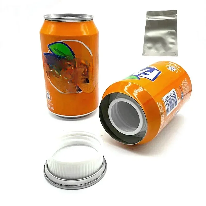 2024 Prywatna skarbonka Col a Fant a Can Fake Sight Secret Home Diversion Stash Container Hiding Storage Bottle Money Save Tools — 2