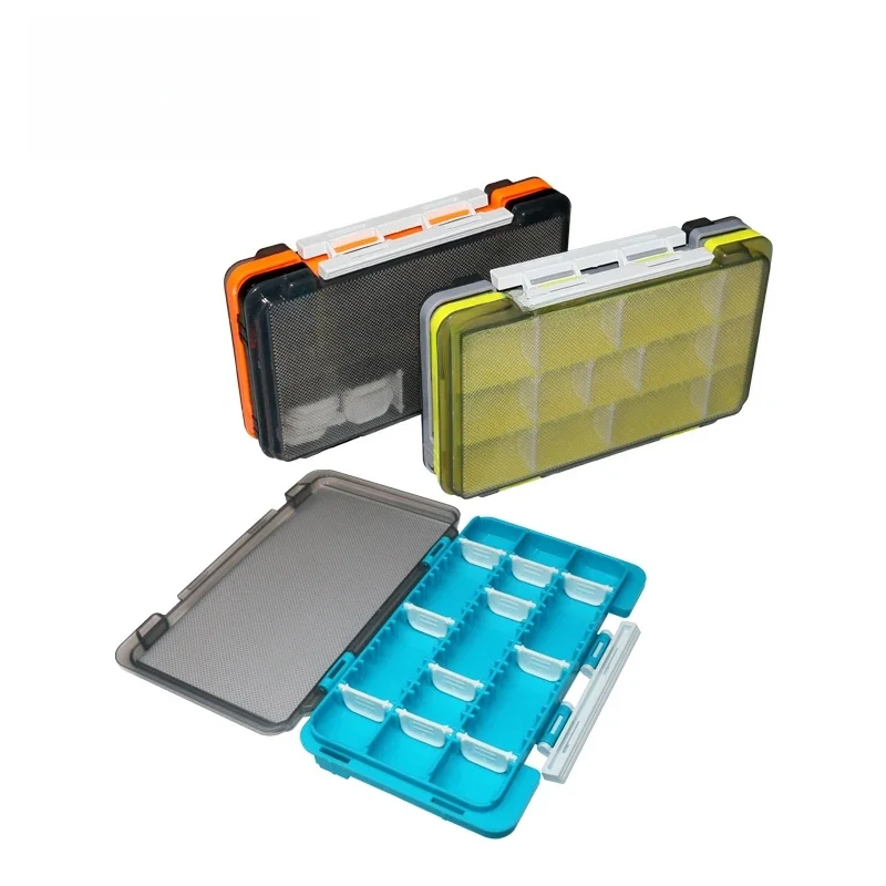 Angeln Box Tragbare Zubehör Box Fischer Tackle Box Kunststoff Köder Boxen Haken Organizer Lagerung Werkzeug Für Karpfen Angeln Waren