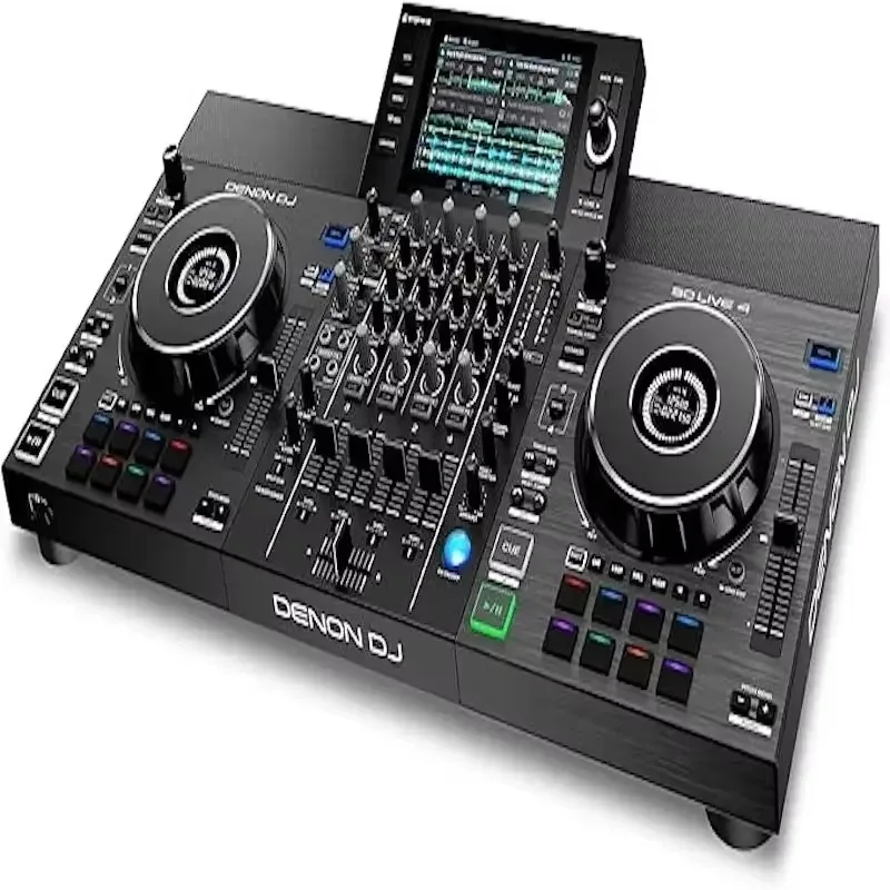 

BRAND NEW Denon DJ SC LIVE 4 Standalone DJ Controller - with Stem Separation on 4-Decks, Wi-Fi Streaming, Built-in Speakers, Ser