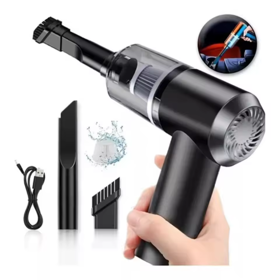 Mini Aspirador de Po Portatil Recarregavel 3 em 1
