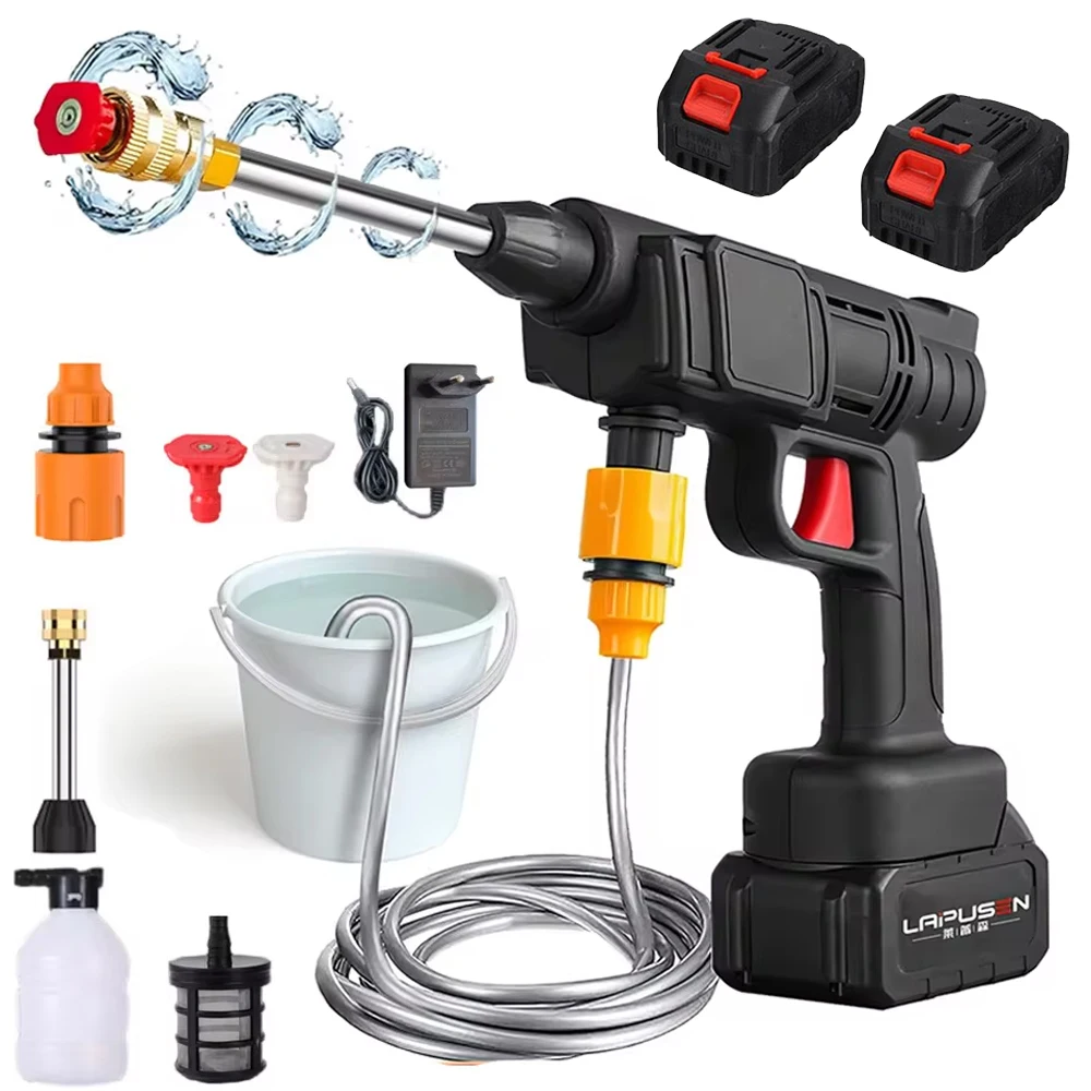 1500W Cordless High Pressure clean Wash Spray Water Gun Car Wash Pressure Water washing Machine for Makita 18V Battery