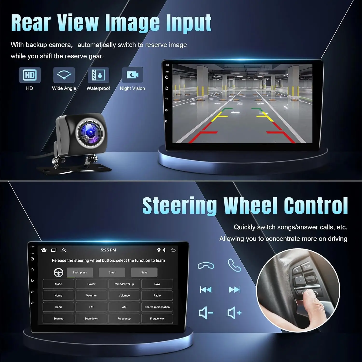 9 Inch Wireless Car Stereo for Nissan Altima 2008-2012 Manual A/C HD Touchscreen Car Radio with Backup Camera GPS WIFI FM 2G+32G