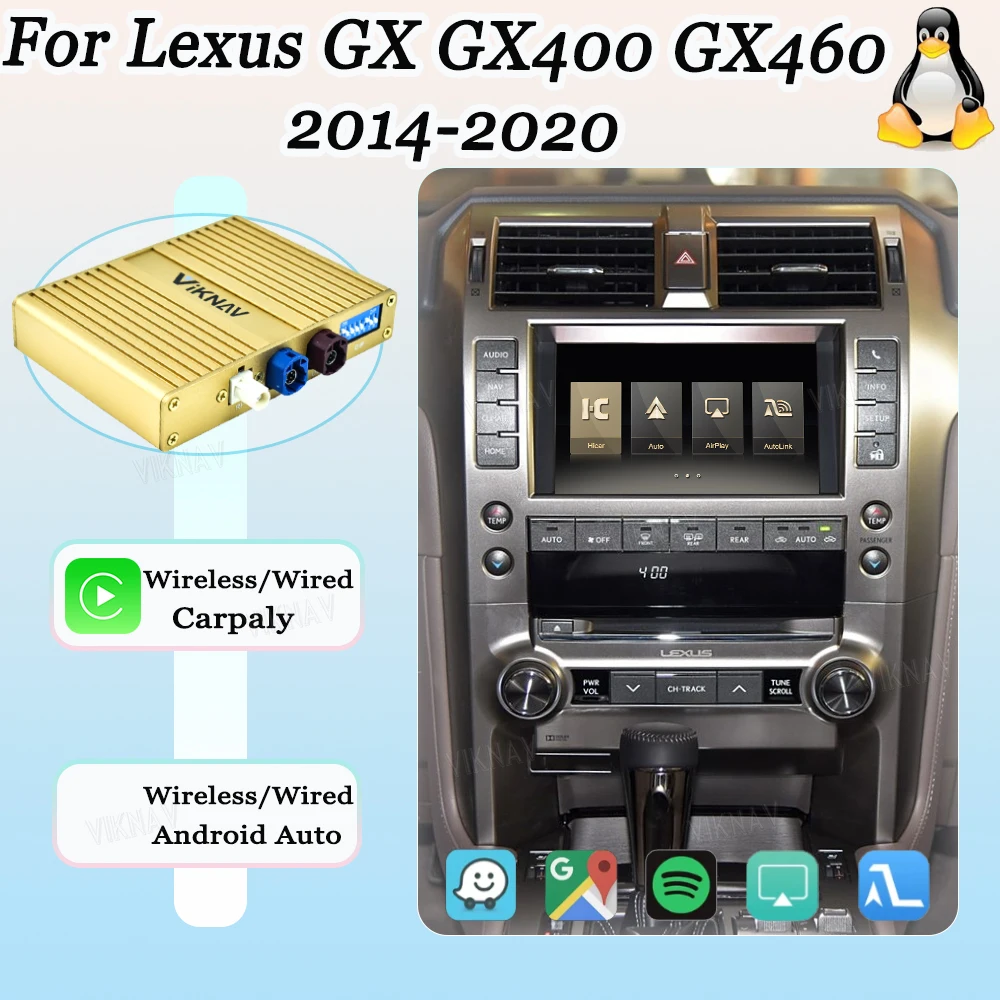 Viknav Linux For Lexus GX GX400 GX460 2014-2020 OEM Car Screen