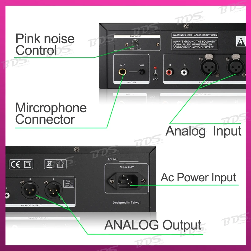 BDS PP-131P محلل صوت مثبت على - مراجعة Audio Music Generator Free وسعره