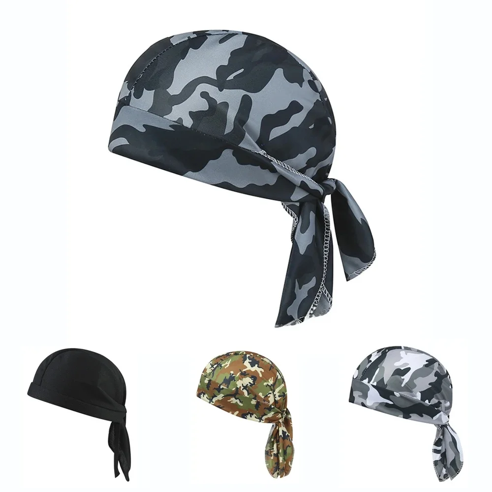 AliExpress NONE Cycling Headscarf Spring Summer Men Women Breathable Hiking Scarf Outdoor Tourism Pirate Hat Sports Sun Protection Headscarf