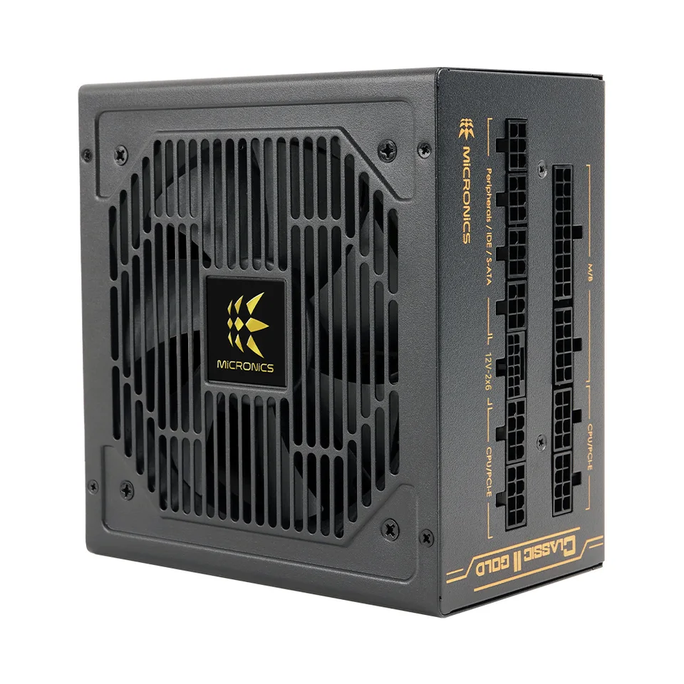 マイクロニクス クラシック II 1050W 80Plus ゴールド フルモジュラー