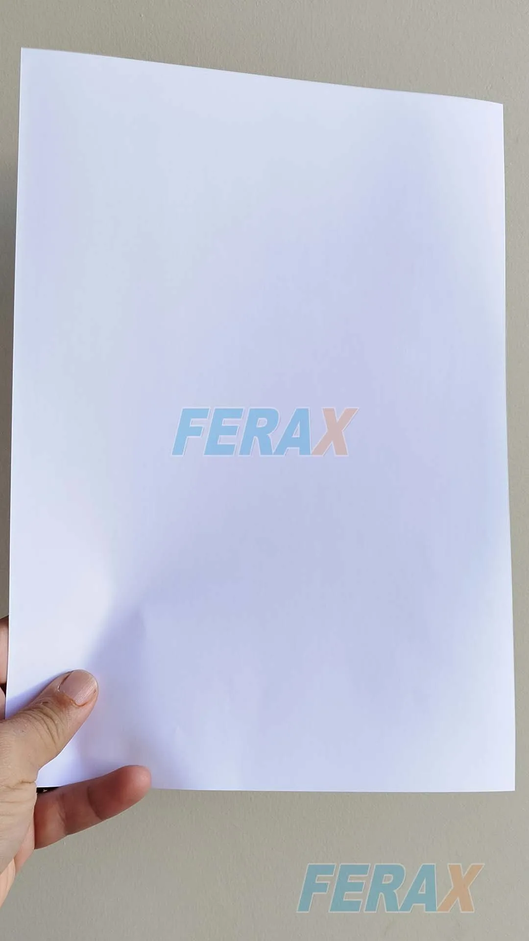 Vinyl Sticker White Matte Ferax-Sheets Paper Vinyl A4 Ink Jet Printer-Can Resinate