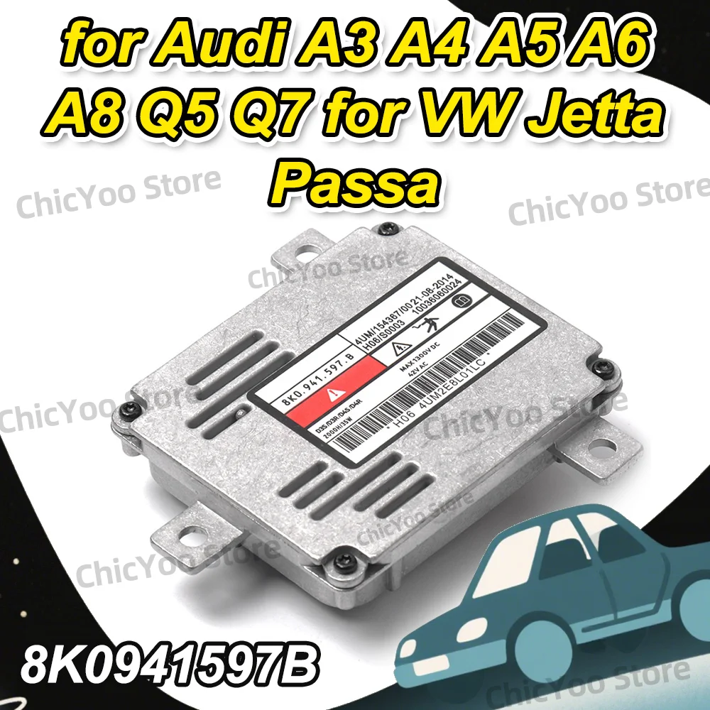 

Модуль контроллера балласта ксеноновых фар HID 8K0941597B для Audi A3 A4 A5 A6 A8 Q5 Q7 для VW Jetta Passa