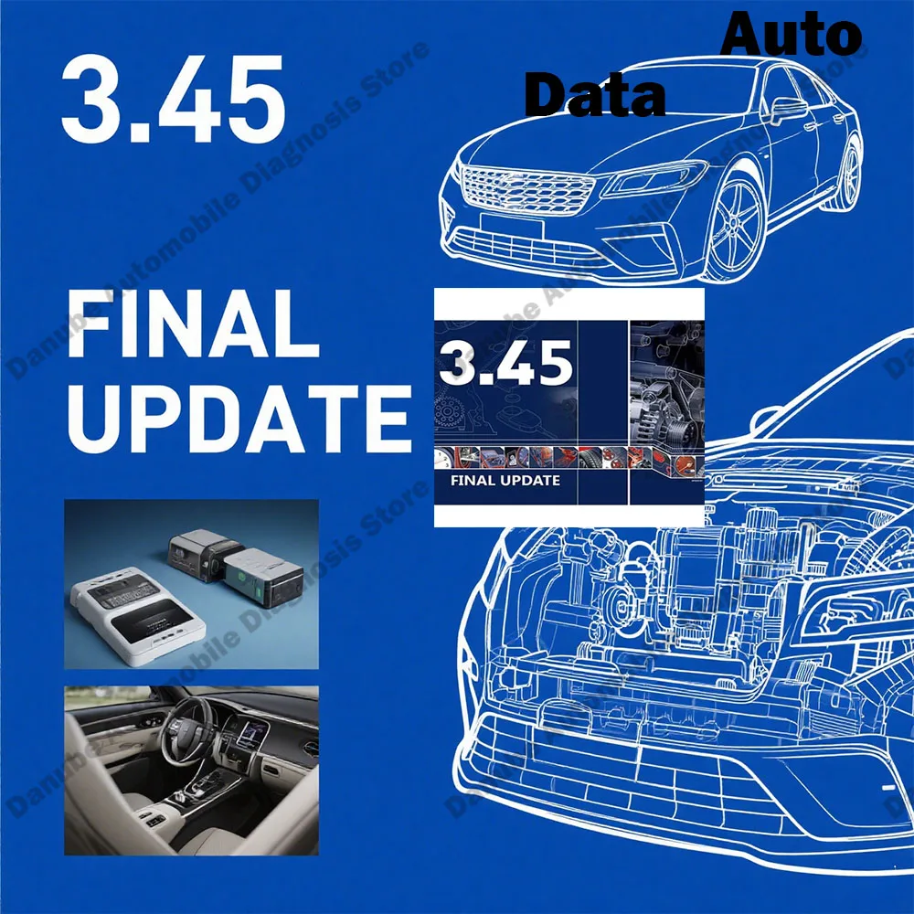 

Autodata 3.45 Car Repair Software Latest Version Auto Diagnostic Tool Virtual Box for Vehicle Maintenance up to 2014 Models