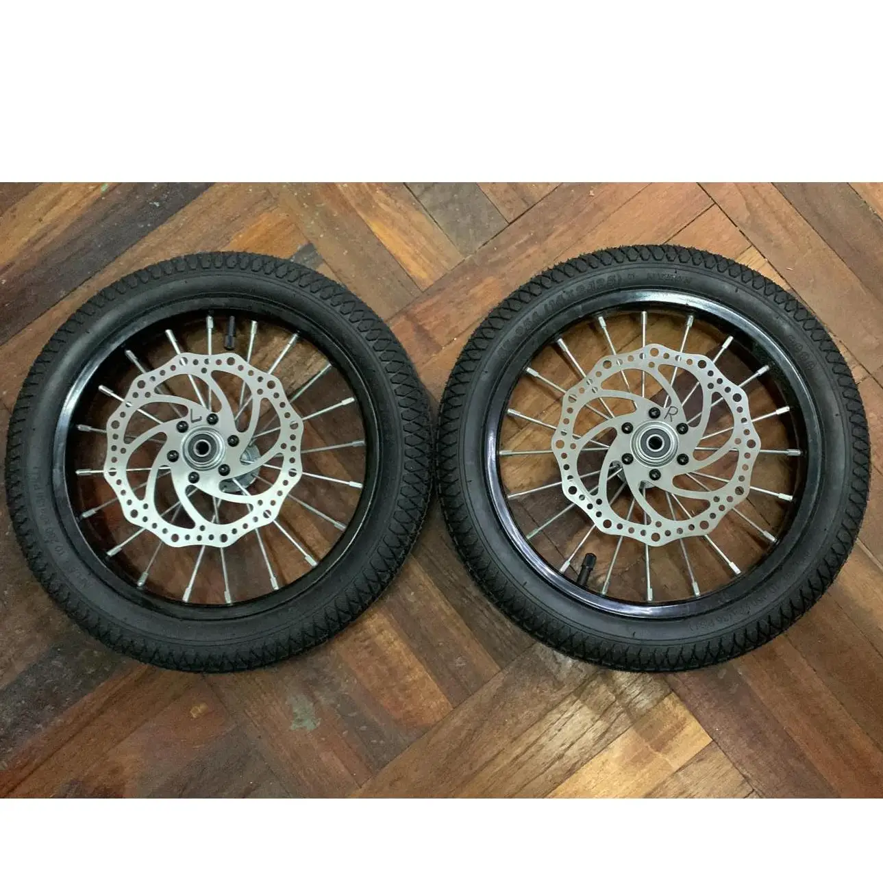 bike wheels for reverse trike use