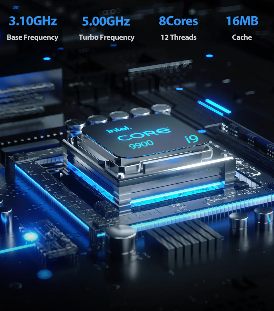 New computer portable LENO 15,6 inches, Processor Intel Core i9-9900, 32 GB RAM, 2 TB SSD, screen FHD 1920*1080, PC game ultra fine, Windows 11 Pro, computer desk portable for players
