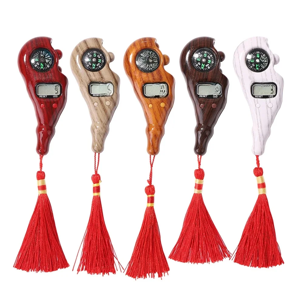 Compteur électronique portable Tasbeeh, minuteur de perles numérique LCD, chapelet pour enregistrement de perles, pompon pour méditation de prière musulmane