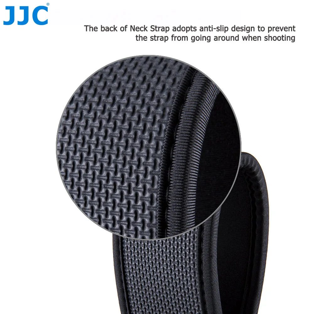 JJC Quick Release Camera Neck Strap Neoprene Shoulder Belt Strap for Nikon Z5 Z6 II Z7 D850 D800 D7500 D7100 D3100 D5600 D5100