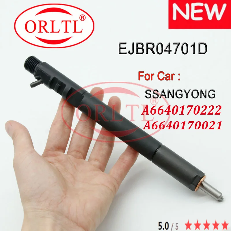 

A6640170021 EJBR04701D A6640170221 FOR DELPHI SSANGYONG ACTYON KYRON EURO 3 Diesel Engine Fuel Injector ORLTL