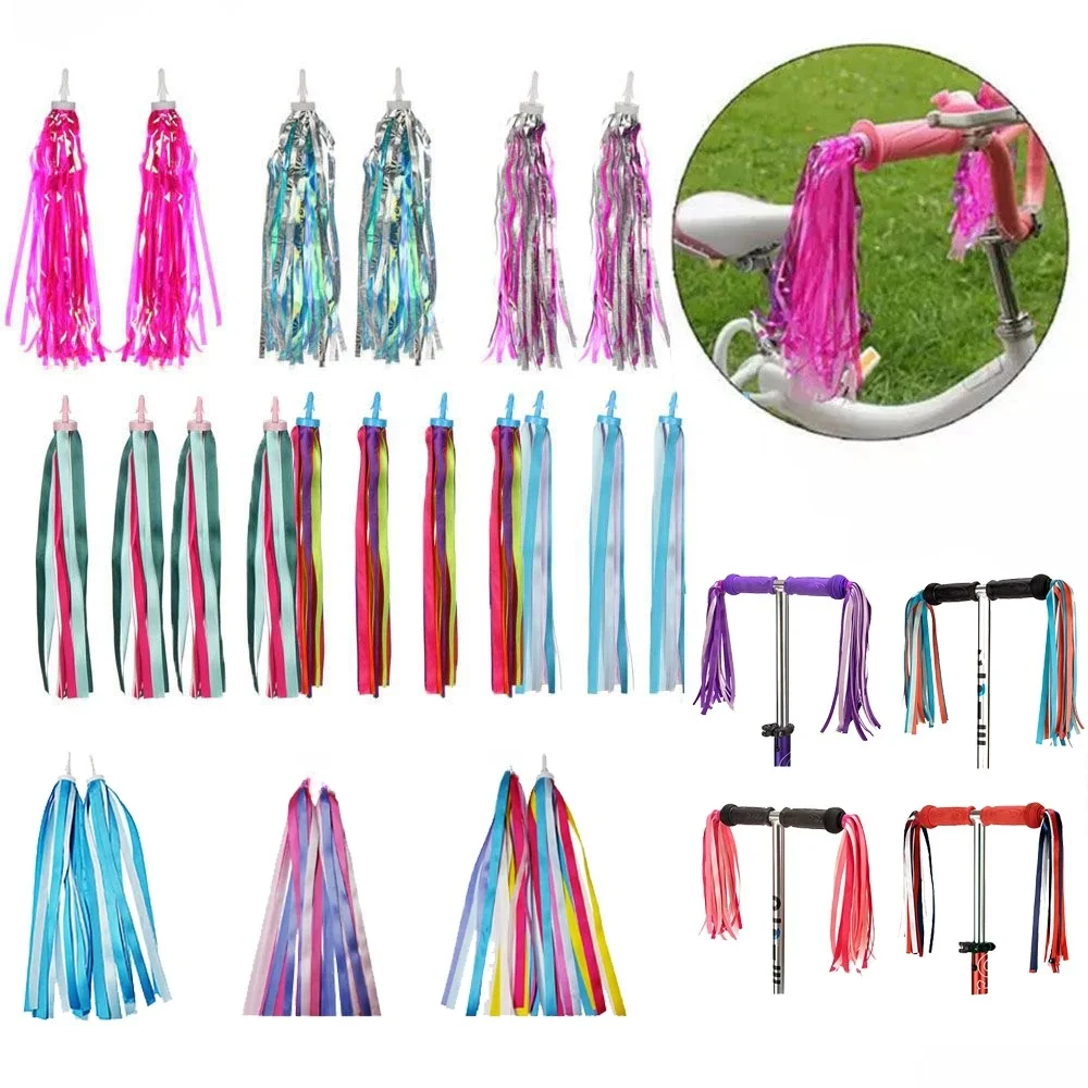 AliExpress SEKINEW 1 Pair Colorful Bicycle Tricycle Handlebar Tassels Kids Girls Boys Gifts Scooter Handlebar Streamers Tassels Bike Decoration