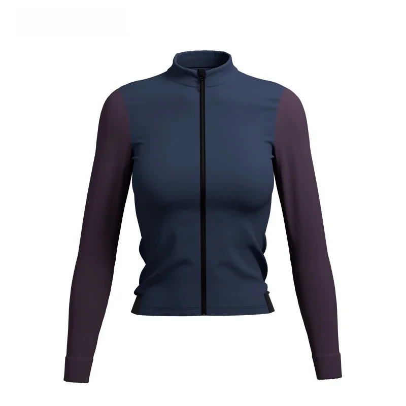 AliExpress INBIKE Winter Women's Cycling Jersey Long-Sleeved Fleece Warm Outdoor Bicycle Riding Clothing Jersey MTB Sportswear Full Zipper