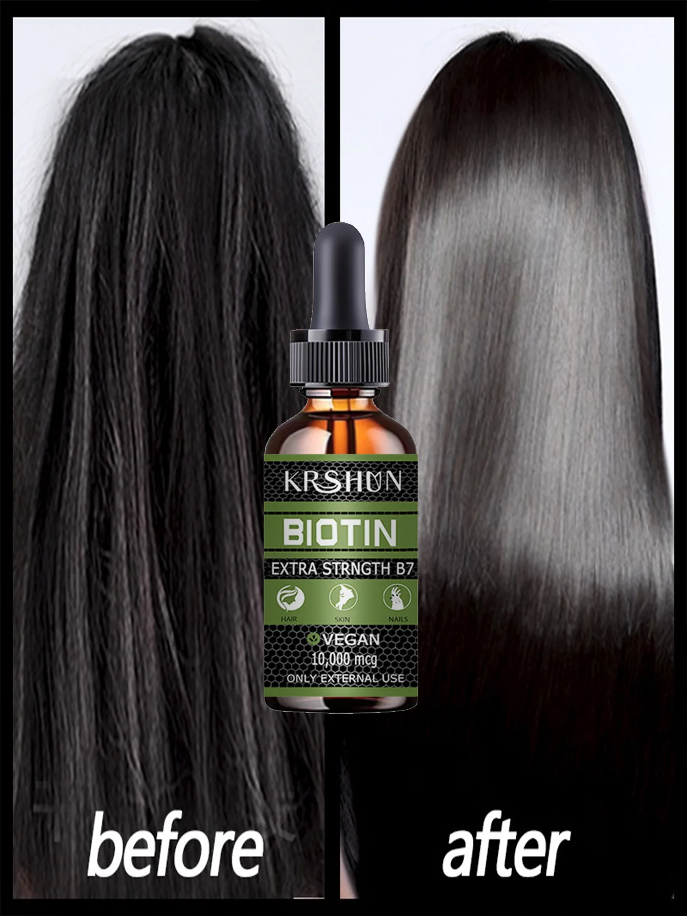 Fragrance-Free Skincare Product, Hair Care Essence, Suitable for All Skin Types, Keeps Skin Hydrated, Gentle & Non-Irritating, W - Image 5