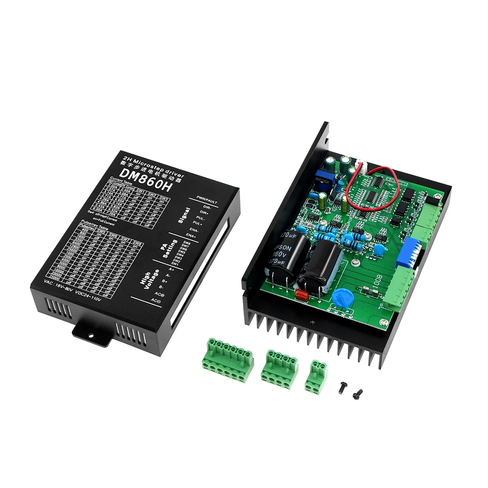 Twotrees Motor Drive Controller Dm860 Dm860H Drive 24~80V Dc 7.2A Suitable For 42 57 86 Stepper Motor Nema 17 Nema 23 Nema 34