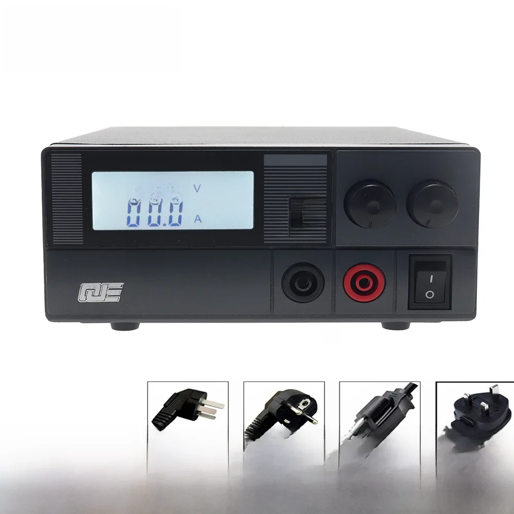QJE PS30SWIV Netzteil 13,8 V 30 A Einstellbares lineares Netzteil Stabile DC-Kommunikation Schaltnetzteil Automotive
