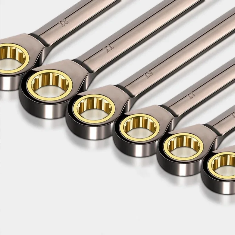 مفتاح ربط بسقاطة 6-32 مم، مفتاح ربط، مفتاح ربط مزدوج الاستخدام، أداة إصلاح عالمية لصيانة السيارات والدراجات النارية #2