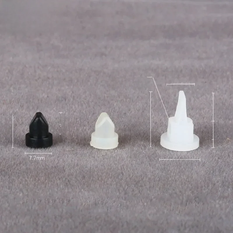 Mini assujetà bec de canard en silicone, clapet anti-retour unidirectionnel en caoutchouc, anti-reflux pour liquide et gaz