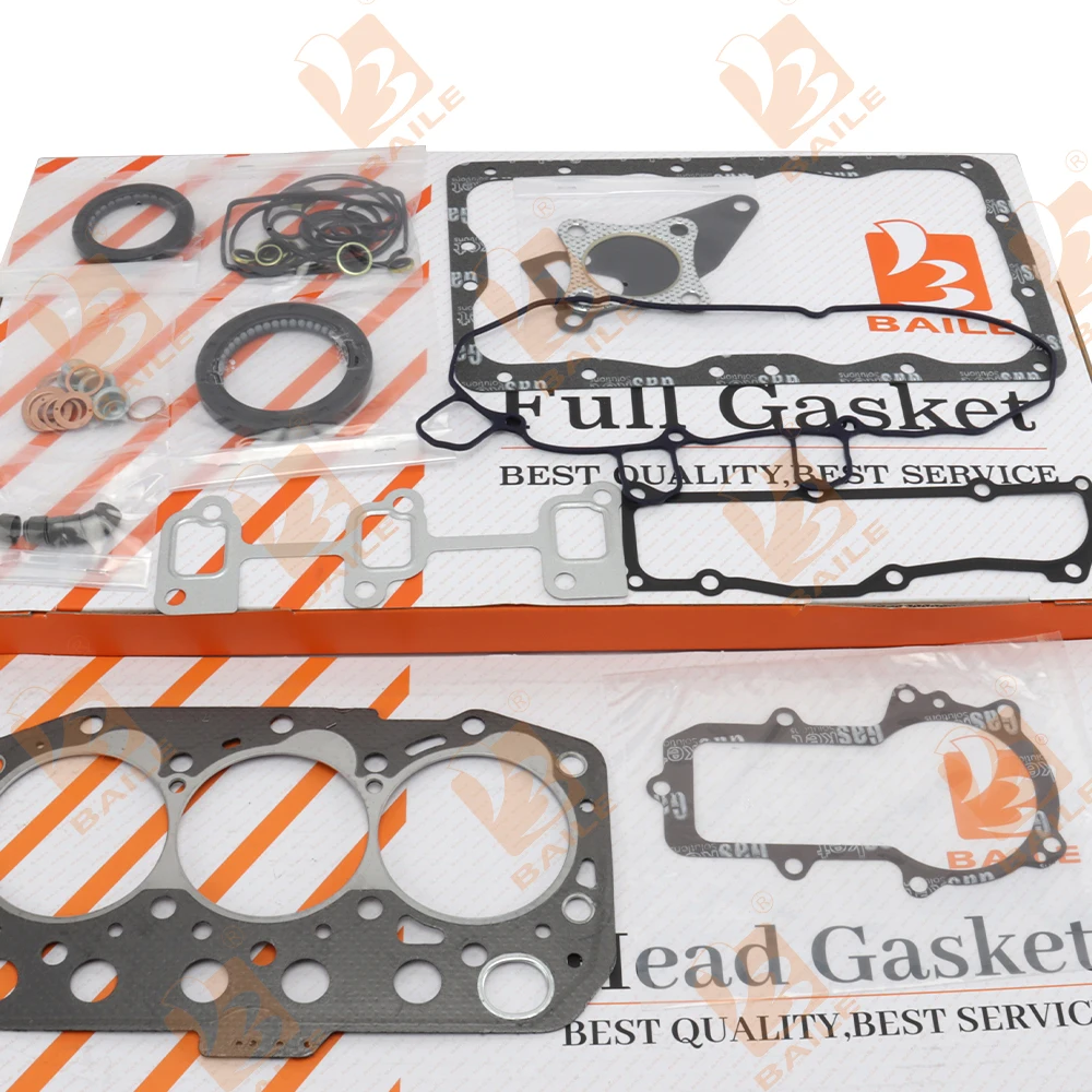 3TNM74 Full Gasket Kit Set For Yanmar Engine With Cylinder Head Gasket