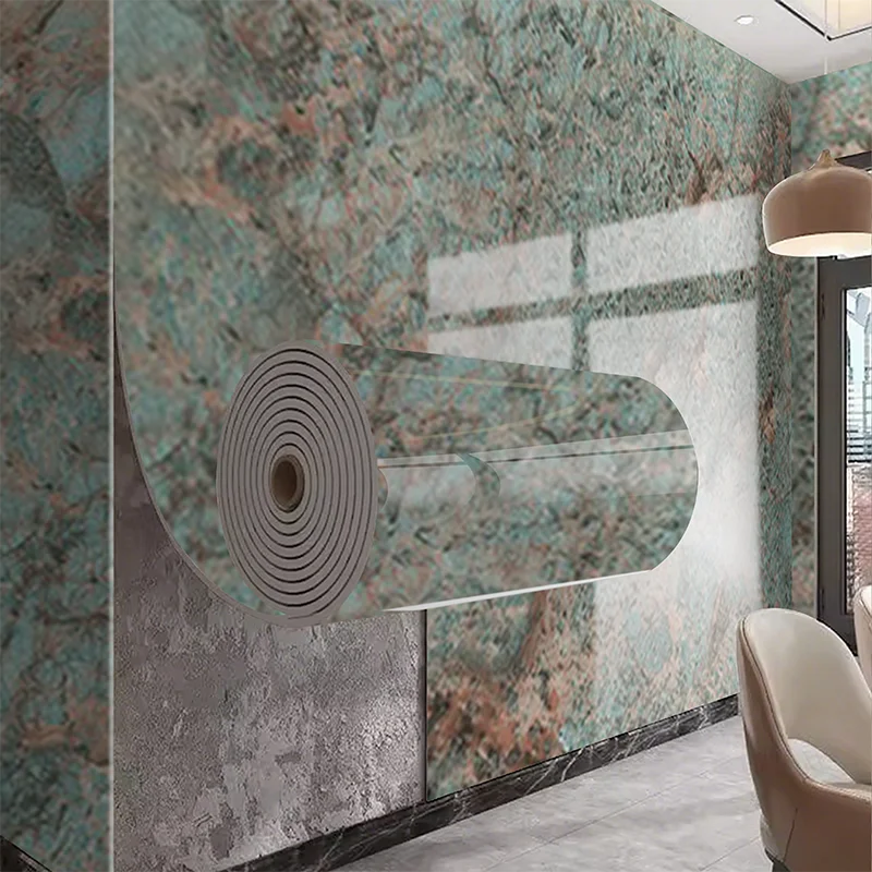

Мраморная водонепроницаемая имитация керамической плитки, самоклеящаяся наклейка на стену из ПВХ для гостиной, кухни, спальни, декоративная наклейка