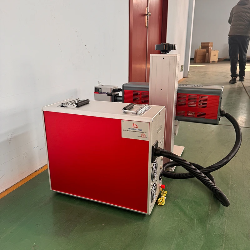 DAVI Laser CO2 30W 40W 60W Metal Pipe Laser Marking Machine For Non-Metal Wood Acrylic Leather Paper with Rotary Axisy