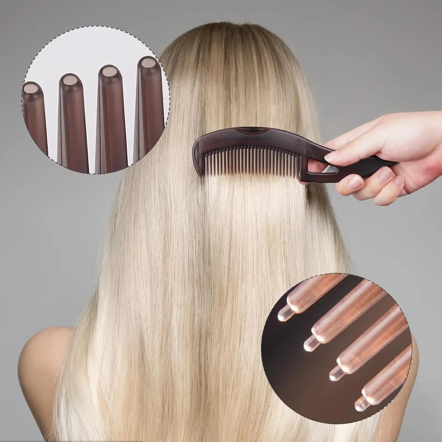 Dandruff Massage Comb, For Healthier Scalp And Better Hair Quality, Suitable For Men And Women, Multifunctional Energy Comb, Hollow Toothbrush For Scalp Massage/Dandruff/Oil Removal, Hair Tools,Hair I image 8