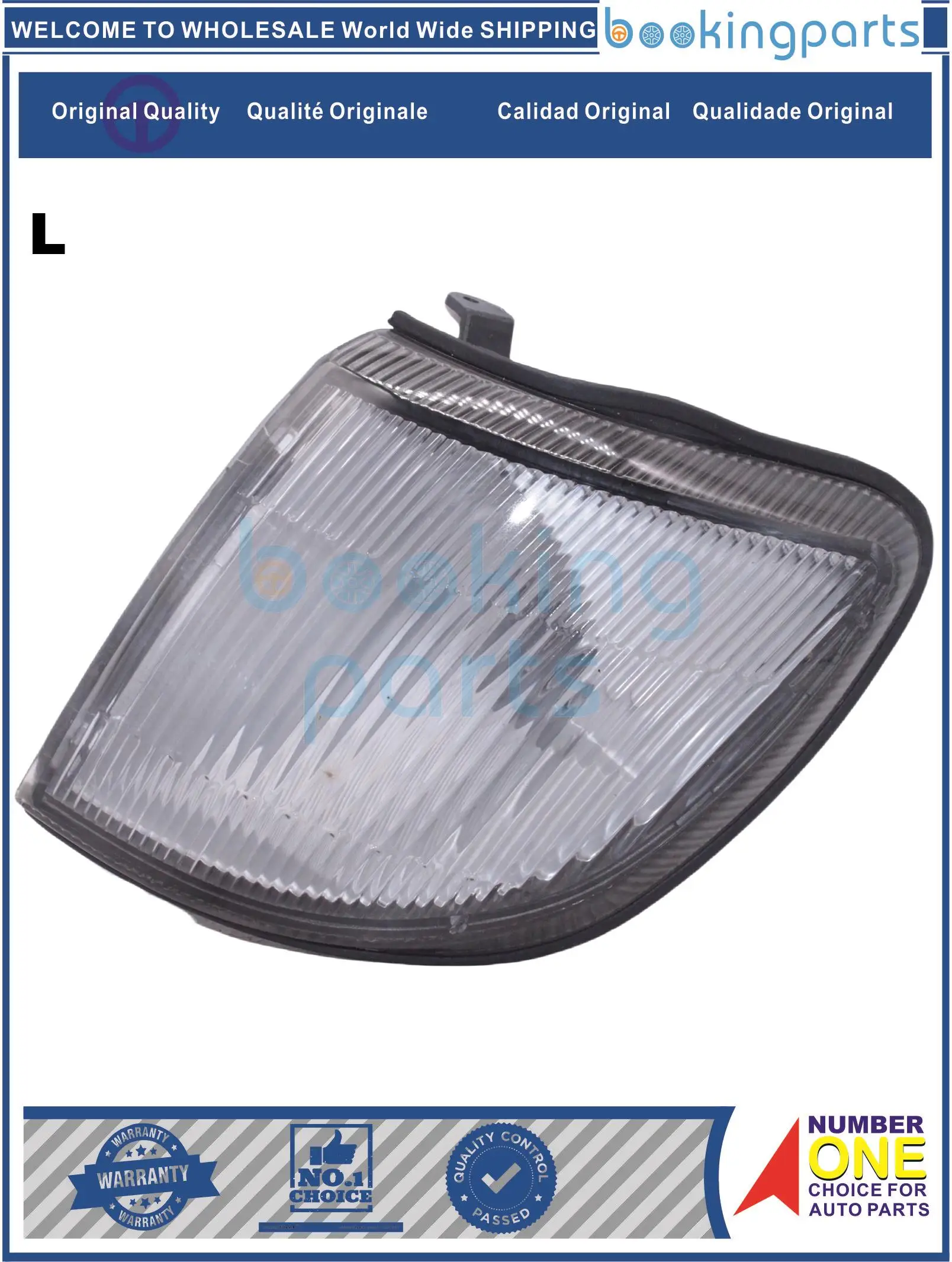 COL47039(L), Cornering Lamp For SUBARU FORESTER_97_98 [WIDE BLACK RUBBER FRAM]