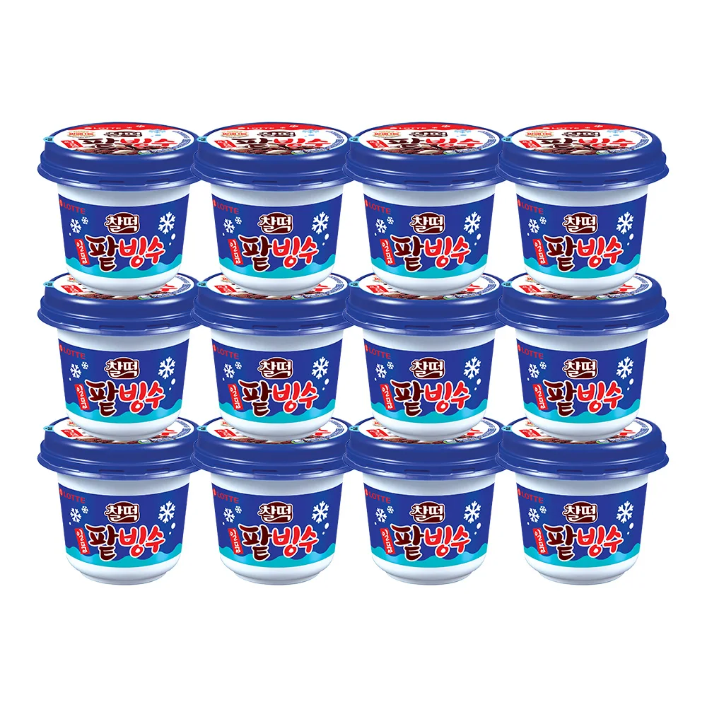 Culotte Well comida, 240ml x 12, red bean, hielo raspado