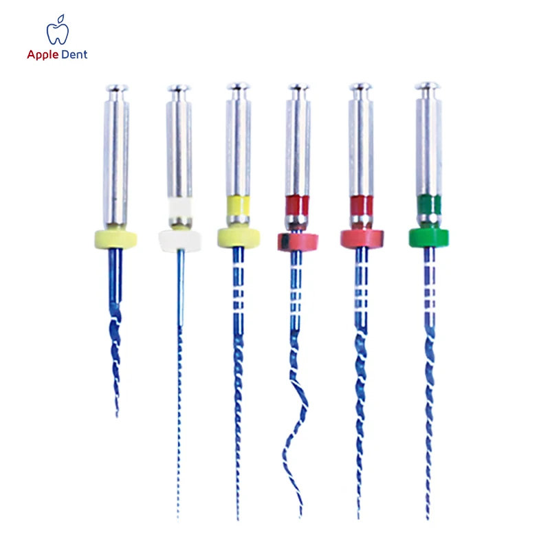 Dental File Nickel Titanium Heat Activated Root Canal Endodontic Rotary Files Dentistry Materials for Endo Motor