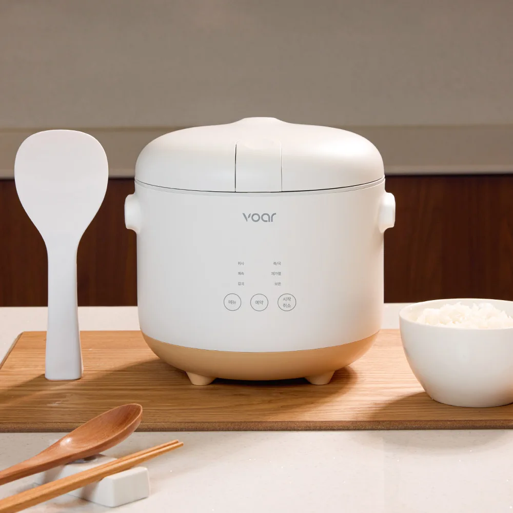 Mini electric rice cooker insulation reservation function Small baby food camping for 2 people Portable rice container for 1 person