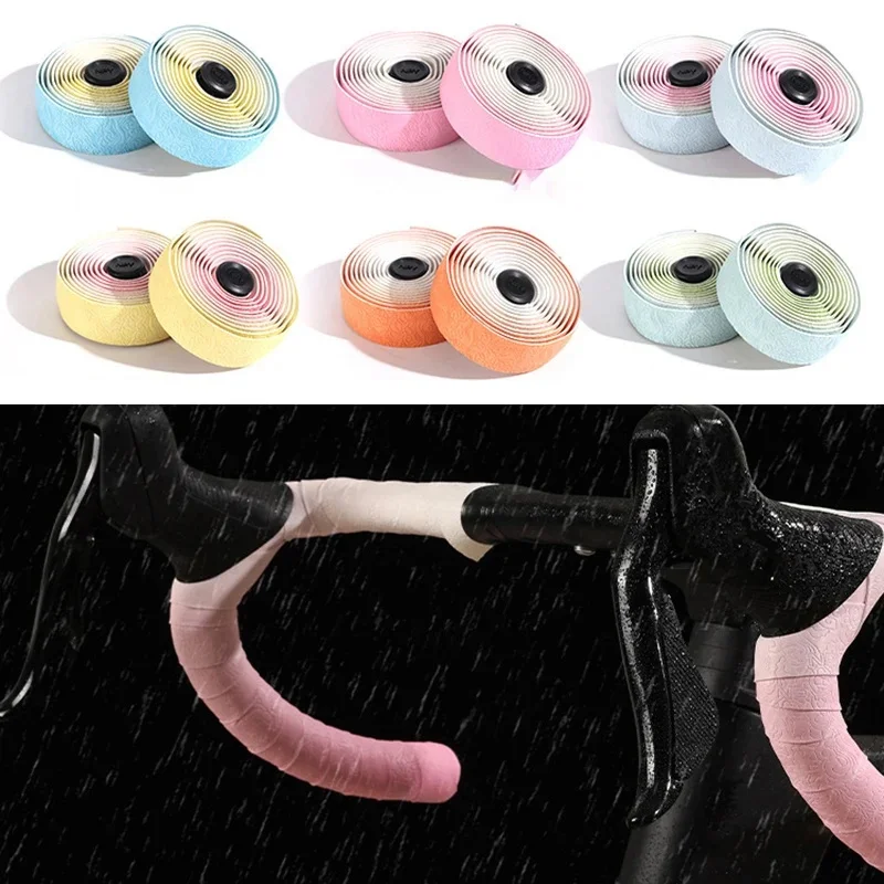 AliExpress Soft Bike Bar Tapes Anti-Slip Bicycle Handlebar Wrapper Cover Road Gravel Racing Cycling Handle Tape Strap Shockproof Bartape