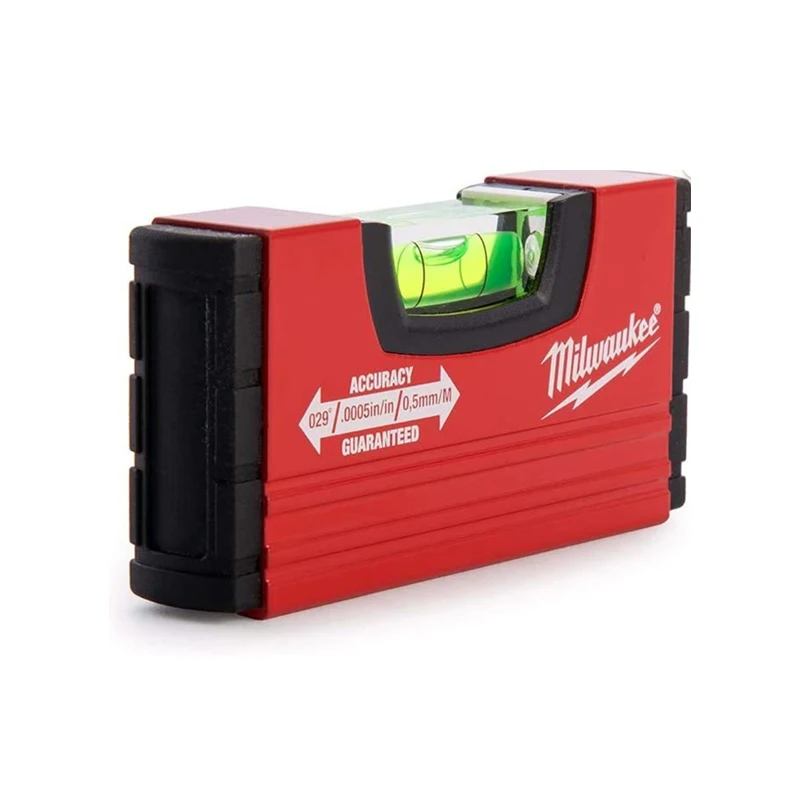 Milwaukee Minibox Spirit Level 18 mm Snap Knife and 5m Tape Measure Set Hand Tools Cutter Meters Leveling Equipment