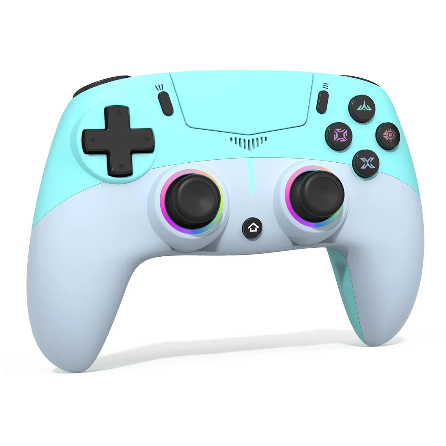 

Wireless Controller for PS-5/Pro/Slim/PC, with Hall Effect Joystick & Trigger/Macro Programming/6-Axis Gyro Sensor/Dual Vibrati