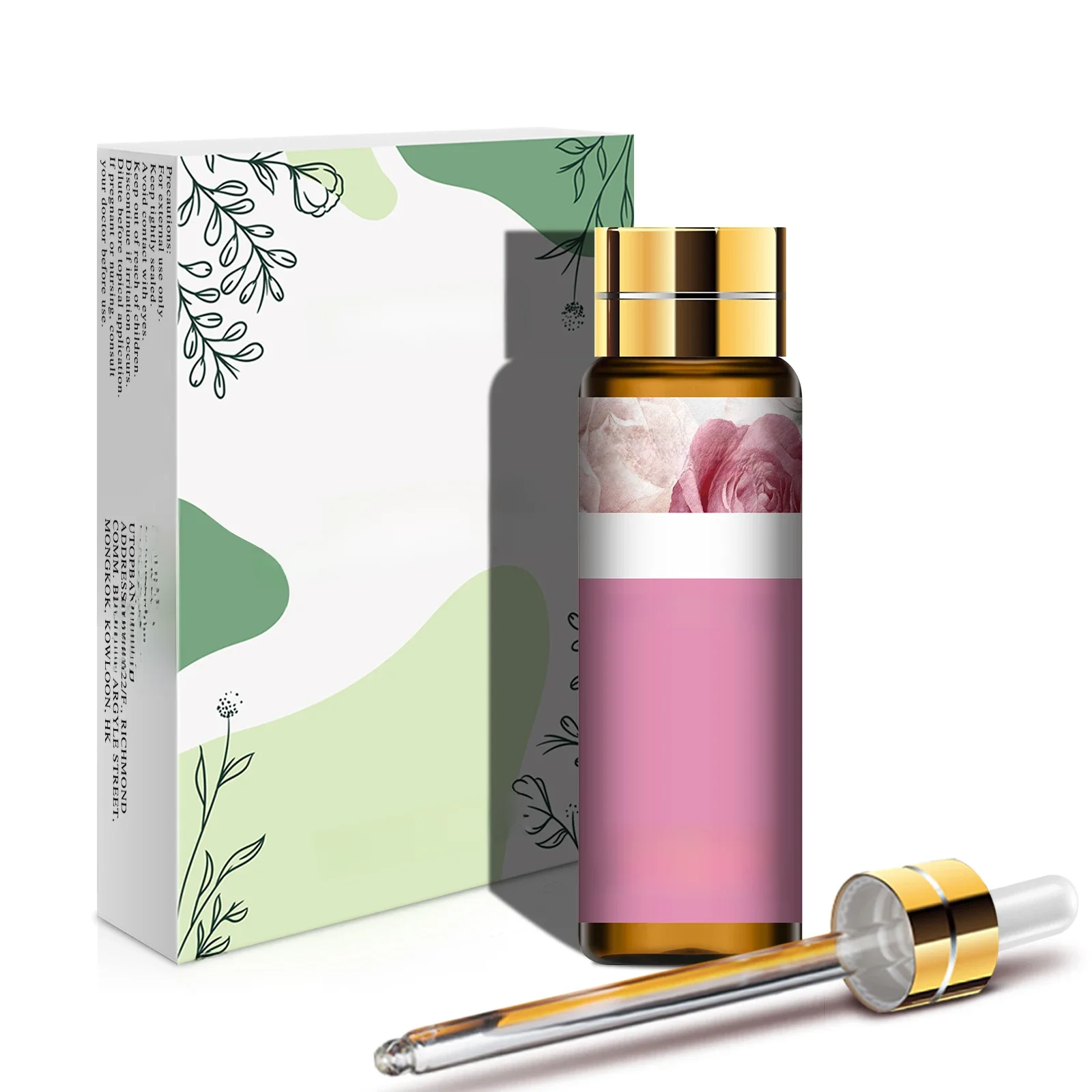 PHATOIL 10ML Rose Vanilla Neroli Spearmint  Pure Natural Essential Oils Diffuser Massage Spa Candles Soaps Aroma Fragrance Oil