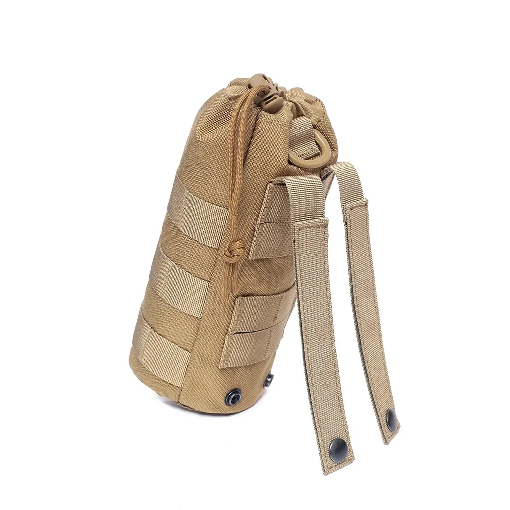 AliExpress Silent person Tactical Water Bottle Bag,Nylon Kettle Pouch,Canteen Holder,Drawstring Pouch Bag ,Camping Cycling,Hunting,Hiking Accessories
